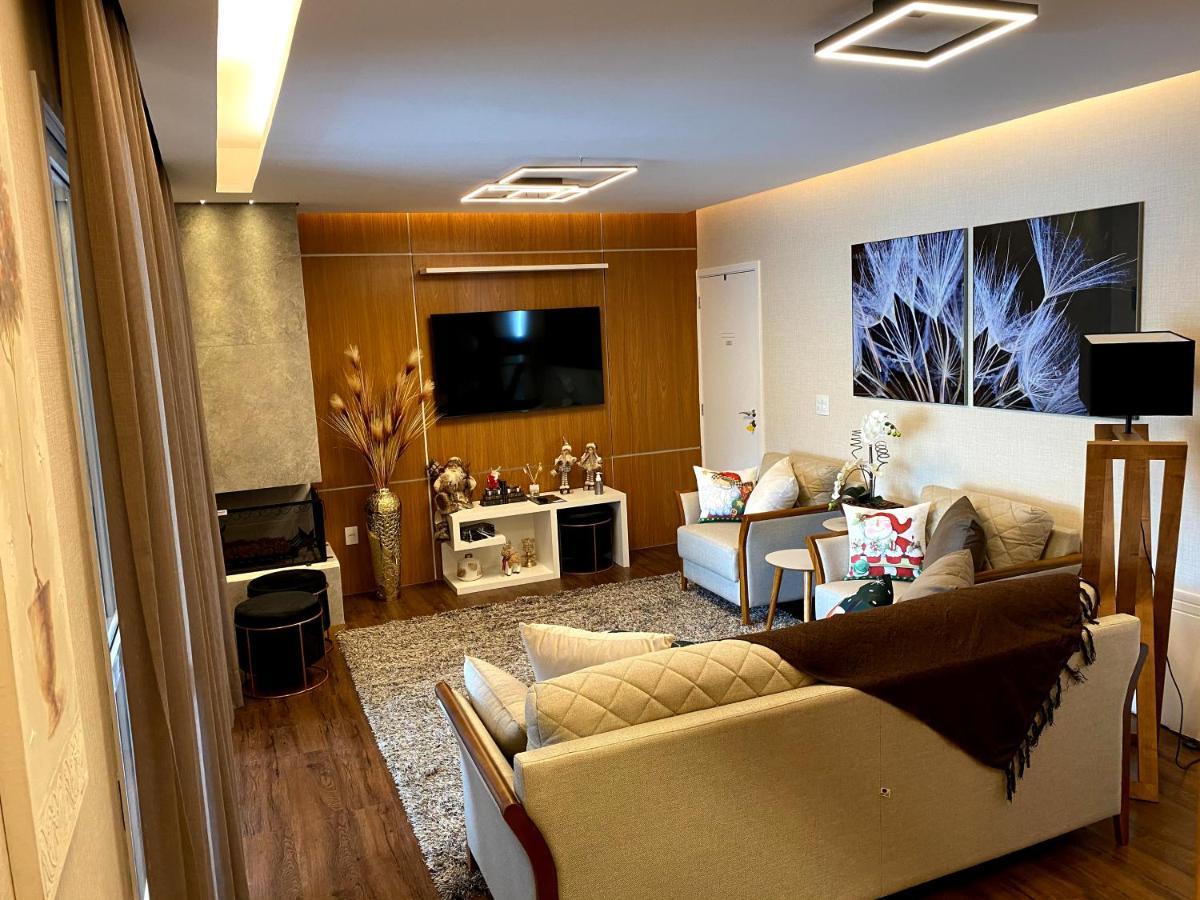 Apartamento Em Campos Do Jordao Ao Lado Do Capivari Exterior foto